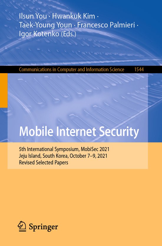 Communications in Computer and Information Science1544- Mobi ... - cover