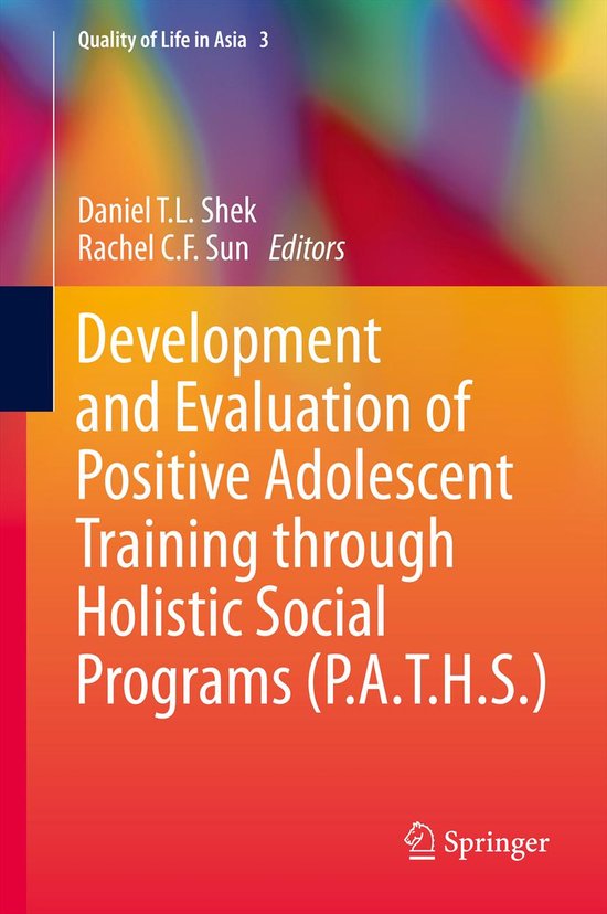 Development and Evaluation of Positive Adolescent Training t ... - cover