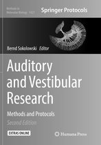 Methods in Molecular Biology- Auditory and Vestibular Research