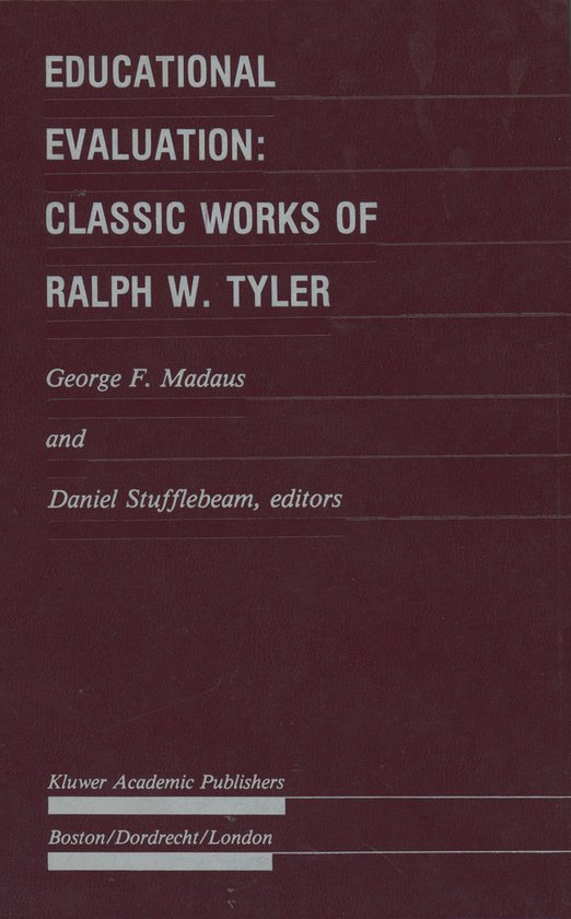 Educational Evaluation: Classic Works of Ralph W. Tyler - cover