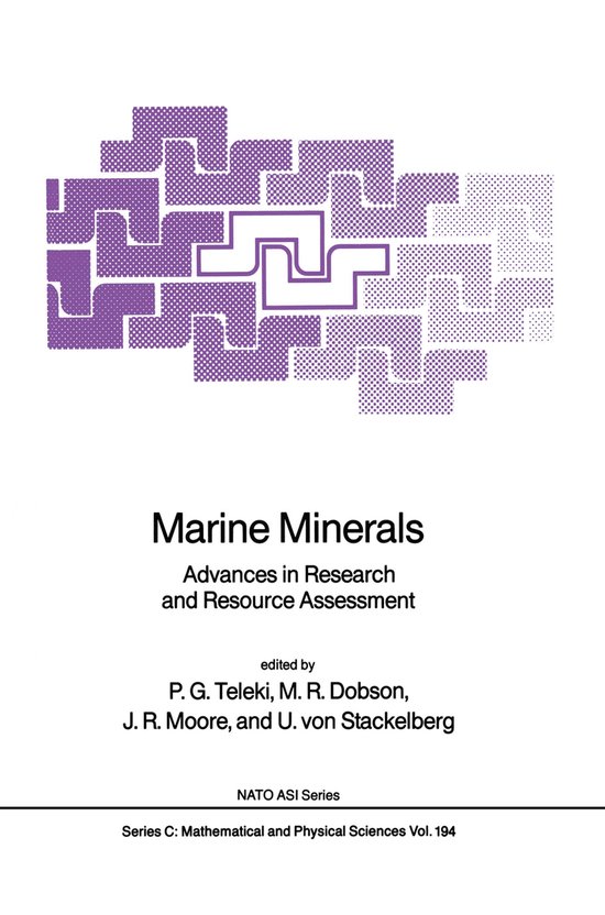 Nato Science Series C:194- Marine Minerals | 9789401081924 | Boeken | bol