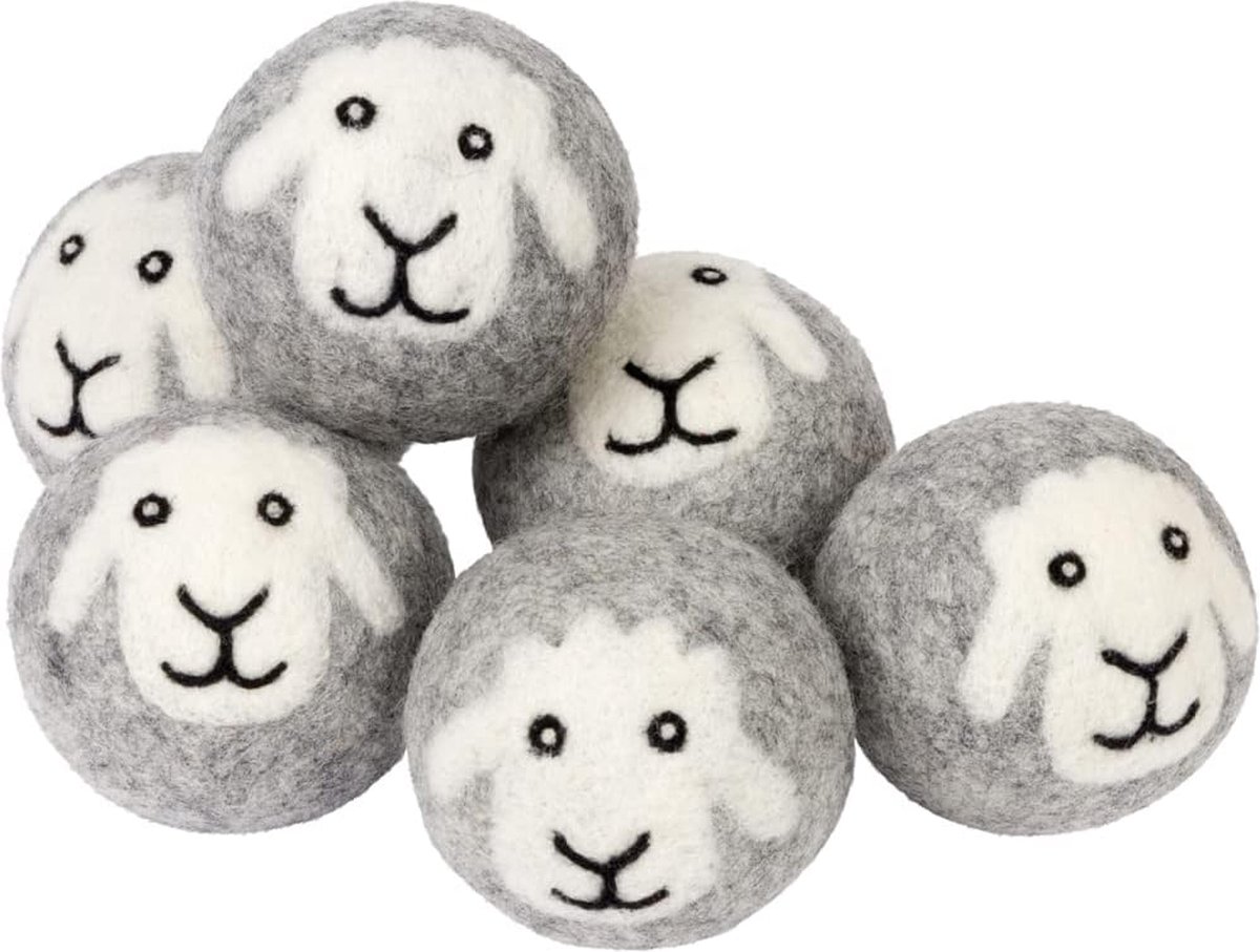 Drogerballen Schaap Ontwerp Drogerballen Voor Wasdrogers Droger Ballen Drogerballen Wol Droogballen Wasdrogerballen Wasballen Droogballen Voor Wasdroger en Droogtrommel
