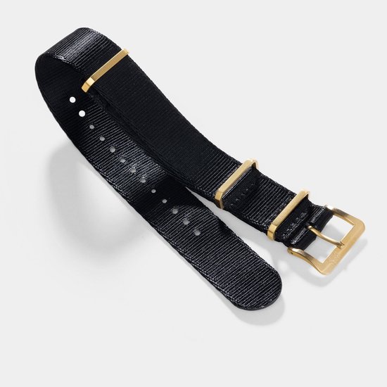 Luxe keramiek en roestvrij staal 20 mm 22 mm zwart gouden band voor heren dames horlogeband armband polsband