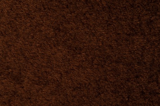 Tapiso Tapis câlin à poils longs marron antidérapant pour salon - 80 x 150 cm