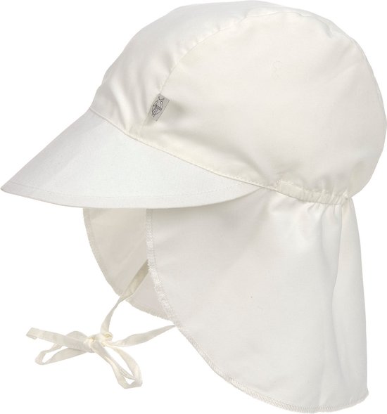 Lässig Splash & Fun Sun Protection Flapper Hat Chapeau de soleil avec protection du cou extra longue Nature, 19-36 mois Taille 50/51