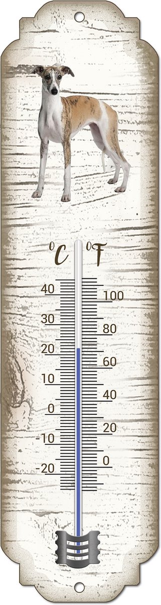 Thermometer: Greyhound | Hondenras | Temperatuur binnen en buiten | -25 tot +45C