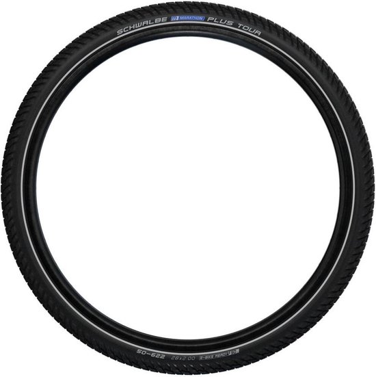 BUB Schwalbe 28-1.75 (47-622) Marathon Plus Tour Perf. zw R van Schwalbe — afbeelding 4