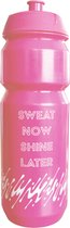 XQMax Waterfles / drinkfles / sportfles - roze - 750 ml - kunststof