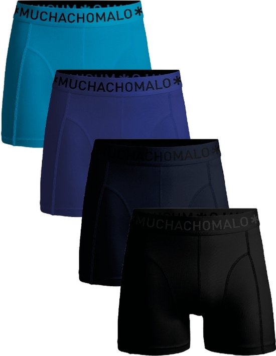 Muchachomalo Heren Boxershorts - 4 Pack - Maat XL - 95% Katoen - Mannen Onderbroeken