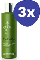 Madara Nourish & Repair Shampoo (3x 250ml)