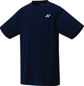 Yonex YM0023EX basic T-shirt - navy blue - maat XL