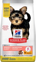 Hill's Perfect Digestion Small & Mini Puppyvoer met Kip & bruine Rijst 3 kg