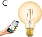 EGLO connect.z  Smart LED Lamp - E27 - Ø 8 cm - G80 - 2200K - Dimbaar - Zigbee