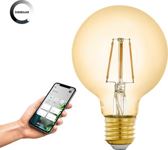 EGLO connect.z Smart LED Lamp - E27 - Ø - 2200K - Dimbaar - Zigbee