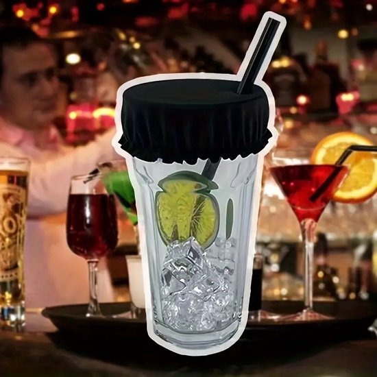 Beschermhoes voor drinkfles of fles, siliconen hoes voor antislip beker