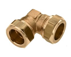 BONFIX 82521 Kniekoppeling 22 x 22 mm. vertind