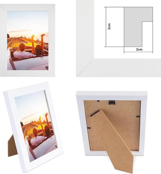 Rahmendesign24 Fotolijst Puzzellijst | Zwart (Mat) 29,7x42cm (DIN A3) | Moderne Fotolijst voor Foto's, Posters, Puzzels & Certificaten | Galerieframe Wisselframe Decoratieve Wandframe Tafelframe