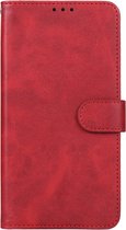 Rood agenda book case hoesje - Xiaomi Redmi Note 13 4G