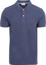 Profuomo - Piqué Poloshirt Indigo - Modern-fit - Heren Poloshirt Maat XXL