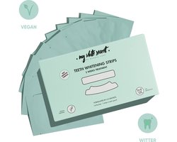 My White Secret® Tanden Bleekstrips - 14 Stuks Teeth Whitening Strips - Tandenbleekset Zonder Peroxide - Verwijderd Verkleuring - Tanden Bleken