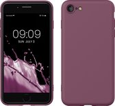 kwmobile telefoonhoesje geschikt voor Apple iPhone SE (2022) / iPhone SE (2020) / iPhone 8 / iPhone 7 - Hoesje voor smartphone - Back cover in orchidee paars
