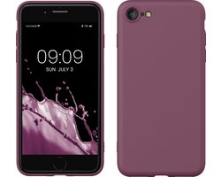 kwmobile telefoonhoesje geschikt voor Apple iPhone SE (2022) / iPhone SE (2020) / iPhone 8 / iPhone 7 - Hoesje voor smartphone - Back cover in orchidee paars