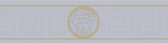 Exclusief luxe behang Profhome 935225-GU behangrand licht gestructureerd met grafisch patroon glimmend goud 0,65 m2