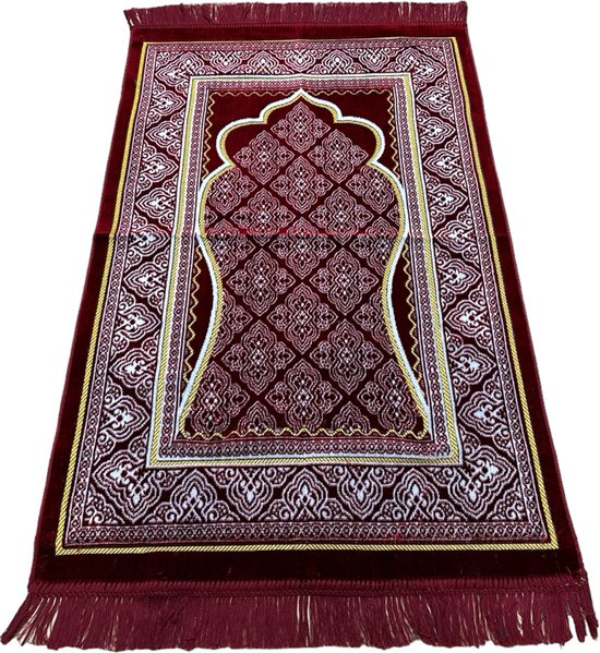 Gebedskleed - Mihrab Motief Rood