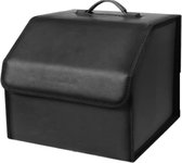 Kofferbakorganizer - Opvouwbare Auto-kofferbak organizer - Auto-opbergtas - Pu leer - 31x30x28cm