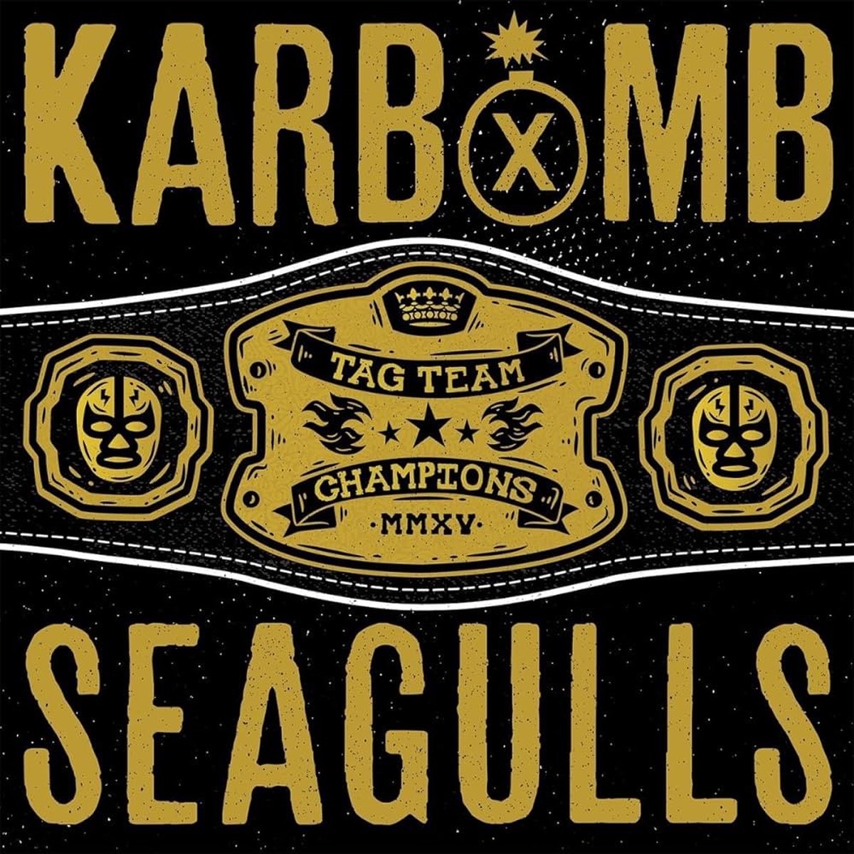 Karbomb & Seagulls - Karbomb / Seagulls (LP) (Coloured Vinyl)