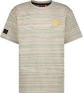Vingino Jipe Polo's & T-shirts Jongens - Polo shirt - Grijs - Maat 164