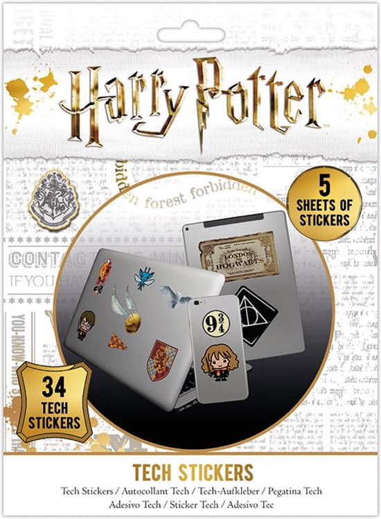 Stickerset - Harry Potter - 5 vellen