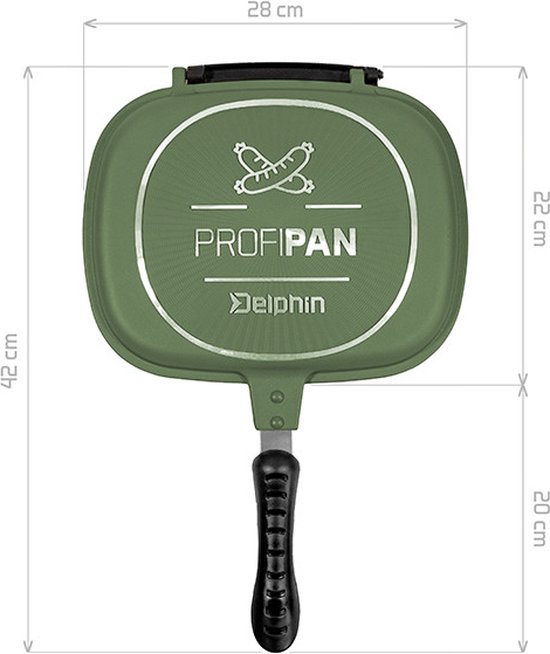 Delphin Profipan - Campingpan - Grillpan — afbeelding 5