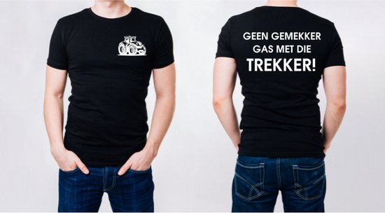 Geen Gemekker Gas Met Die Trekker! - T-shirt blauw S