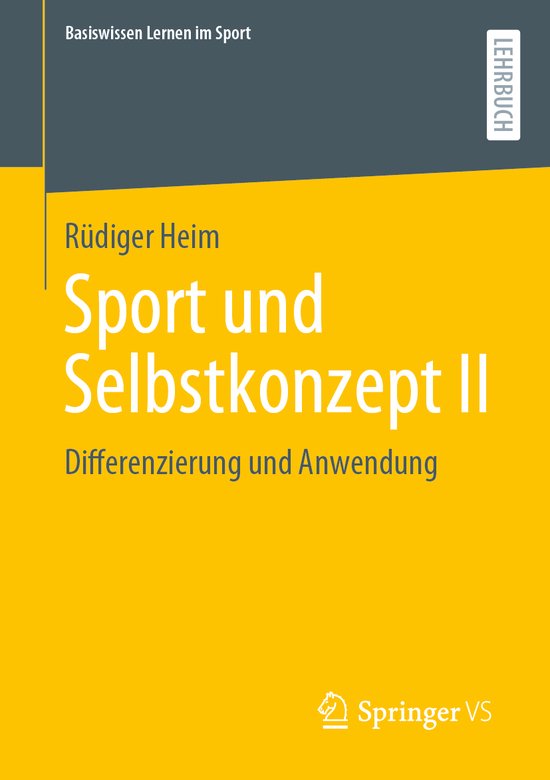 Basiswissen Lernen im Sport- Sport und Selbstkonzept II - cover