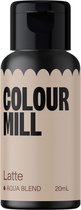 Colour Mill Aqua Blend Voedingskleurstof op Waterbasis - Latte - 20 ml