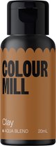 Colour Mill Aqua Blend Voedingskleurstof op Waterbasis - Clay - 20 ml