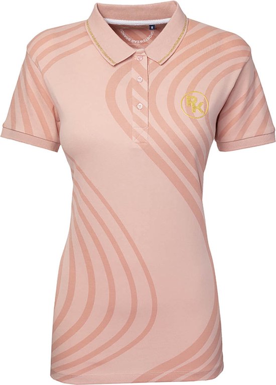 PK International Technische Piqué Polo Paco Flamingo Rosy M