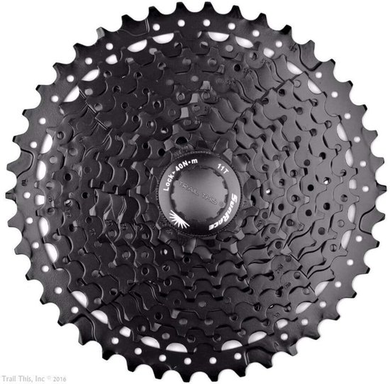 Cassettetandwiel Sunrace CSMS3 10-speed - 11-42T - zwart — afbeelding 4