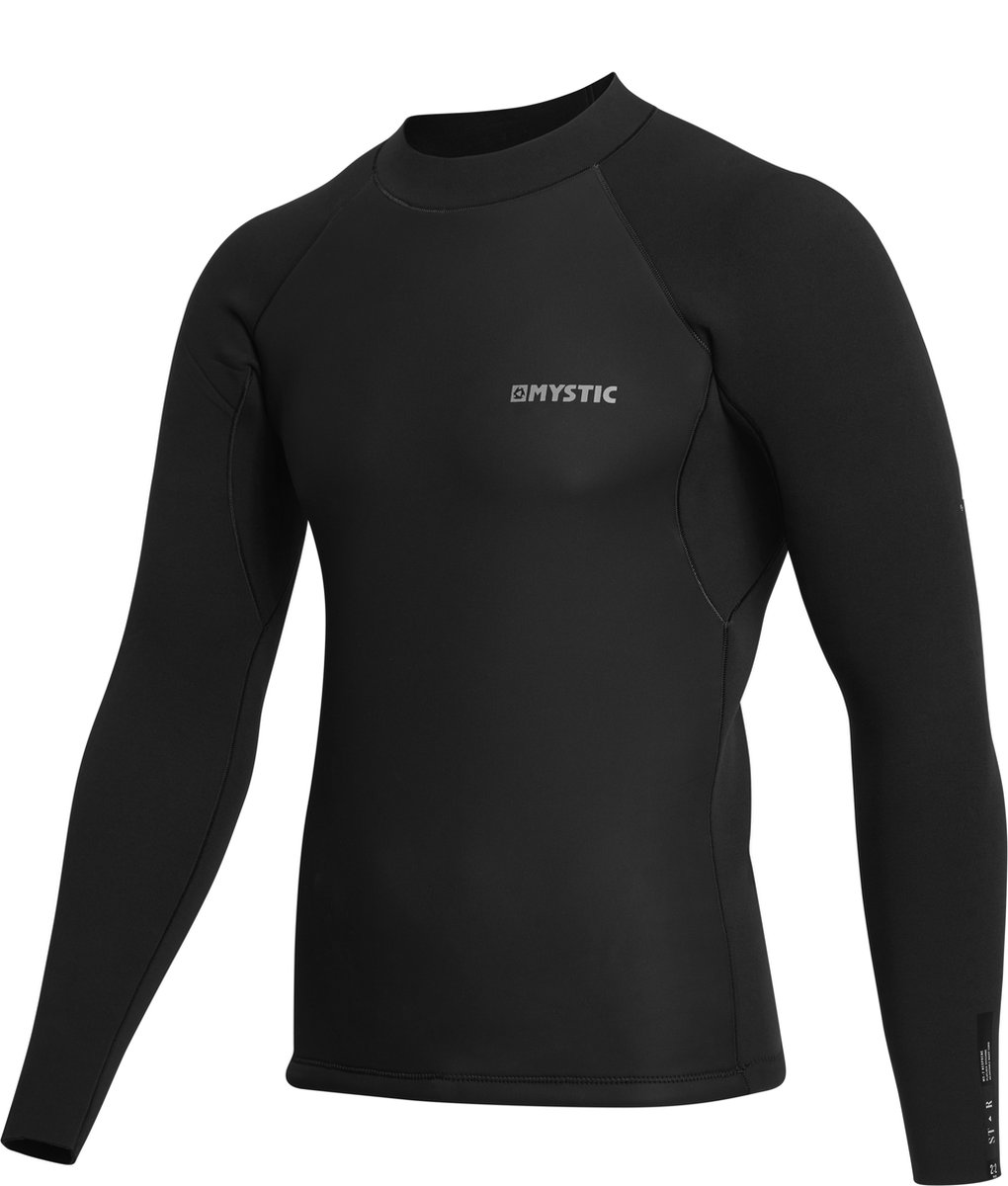 Mystic Star Surf Top L/S 2mm - 2023 - Black - XXL