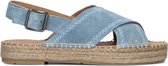 VIA VAI Mondi Sun Sandalen - Dames - Blauw - Maat 36