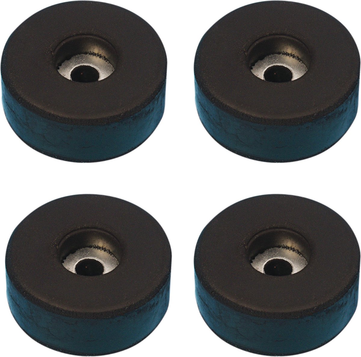 Adam Hall 4907 rubber voet 38x15mm set - Rack voeten