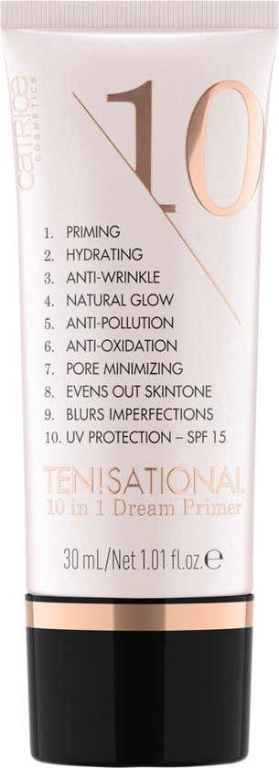 Catrice Ten!sational Dream Primer - 10-in-1 alles-in-één primer met SPF 15 - 30 ml
