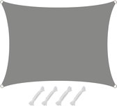 1,5 x 2m Zonneluifel Rechthoekig Waterdicht Tuinluifel Zonbescherming Rechthoek