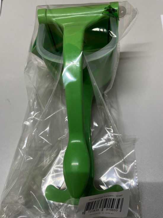 Allernieuwste.nl® Handmatige Fruitpers Citruspers Sapcentrifuge Handpers Juicer - Eenvoudig Handmatig Handontwerp - Multifunctioneel Stevig Kunststof - Groen van Merkloos — afbeelding 5