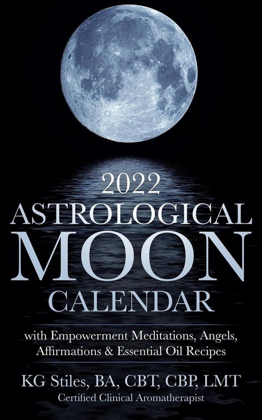 2022 Astrological Moon Calendar with Meditations & Essential ... - cover