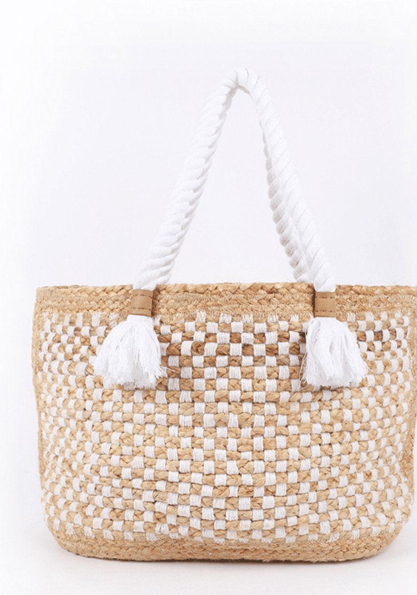 Les Tropeziennes Dames Tas | Wit | Maat: One Size