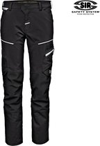 SIR SAFETY GUARD GEMINI Pantalon de Travail Ultra Stretch Zwart - Pantalon de Travail avec Poches Pratiques Multifonctions et Ultra-Stretch