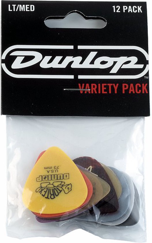 Jim Dunlop - Variety Pack Light / Medium - Plectrum - 12-pack