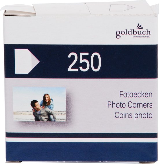 Goldbuch - Zelfklevende Fotohoekjes 250 stuks